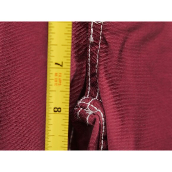 LEVI’S 511 SLIM STRAIGHT BURGUNDY PANTS BOYS SIZE 10 Reg 25x25 - Picture 4 of 9